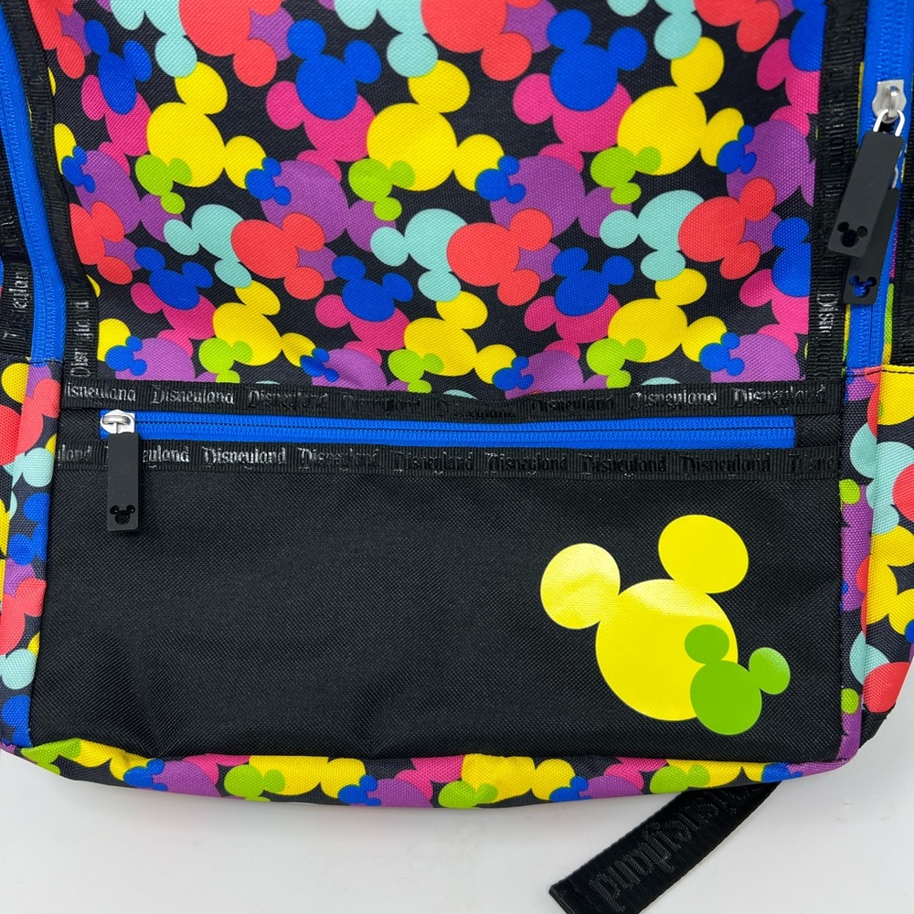 Disney- MICKEY MOUSE Colorful Multicolor Backpack - Picture 3 of 12